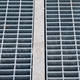 galvanised steel drain grate / stainless steel
