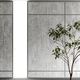 cover decorative panel / wall-mounted / melamine / smooth