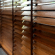 Venetian blinds / for window / wooden / bamboo