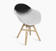 contemporary armchair / polyurethane / plastic / polyethylene