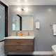 wall-mounted mirror / contemporary / rectangular / square
