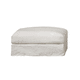 contemporary pouf / fabric / square / with washable removable cover