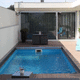 sliding swimming pool cover / slatted / automatic / security