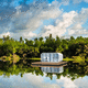prefab micro-house / contemporary / steel / aluminum