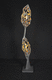 floor-standing lamp / stone / contemporary / wireless