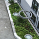 patio skylight / for floor / insulating roof type / flat roof