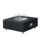 bioethanol fire pit / metal / stainless steel / marble