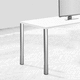steel table base / painted steel / contemporary