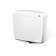 ceramic toilet tank / manually-operated / Made in Italy