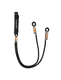 webbing fall arrest lanyard / double