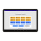home automation system control panel / wall-mounted / with touchscreen / commercial