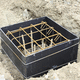 rectangular formwork / polypropylene / foundation / recyclable