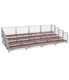 disassemblable tribune seating / metal