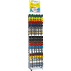 bottle display rack / painted metal / one-sided / panel
