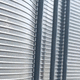 strip type screening / polypropylene / plain / curved