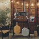 home pizza oven / wood-burning / pellet / charcoal