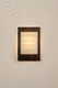 minimalist design wall light / indoor / mahogany / wood veneer