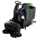 walk-behind sweeping machine / suction / dust / waste