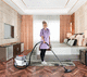 commercial vacuum cleaner / canister / dry / corded