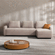 sofa bed / contemporary / fabric / with armrests