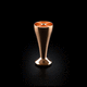 aluminum furniture leg / colorless / black