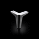 iron furniture leg