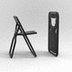 contemporary chair / indoor / plywood / oiled wood