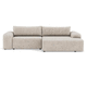 corner sofa / bed / contemporary / velvet