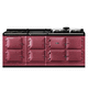gas range cooker / induction / dual-fuel / commercial