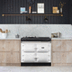 electric range cooker / commercial / 3 burner / 3 oven