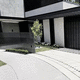 bar fence / glass panel / panel / with panels