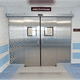 hermetic industrial door / sliding / sash / metal