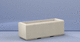 reinforced concrete planter / rectangular / reusable / minimalist design