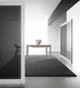 contemporary table / wooden / rectangular / extending