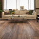 natural wood flooring / SPC / Stone Plastic Composite / interior