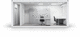construction site container / for sanitary facilities / modular / easy-to-assemble
