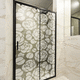 partition wall decorative film / shower / for facades / for glass