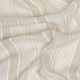 plaid sheer curtain fabric / linen / polyester / washable