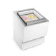 counter refrigerated display case / for shops / ice cream