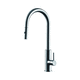 washbasin mixer tap / shower / deck mounted / chromed metal