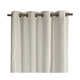 eyelet curtain / striped / linen