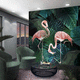 interior wall-covering / fabric / embossed / fabric look