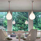 pendant lamp / glass / contemporary / corded