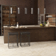 contemporary kitchen / wooden / L-shaped / large
