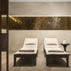 porcelain stoneware tile / polished / enameled / indoor