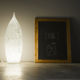 floor-standing lamp / polycarbonate / in Nebulite® / contemporary