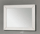wall-mounted bathroom mirror / contemporary / rectangular