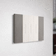 light switch / push-button / recessed / triple