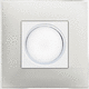 surface-mounted light fixture / LED / curved / IP20