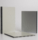 facade cladding sandwich panel / for floor / 2 aluminum faces / wood facing